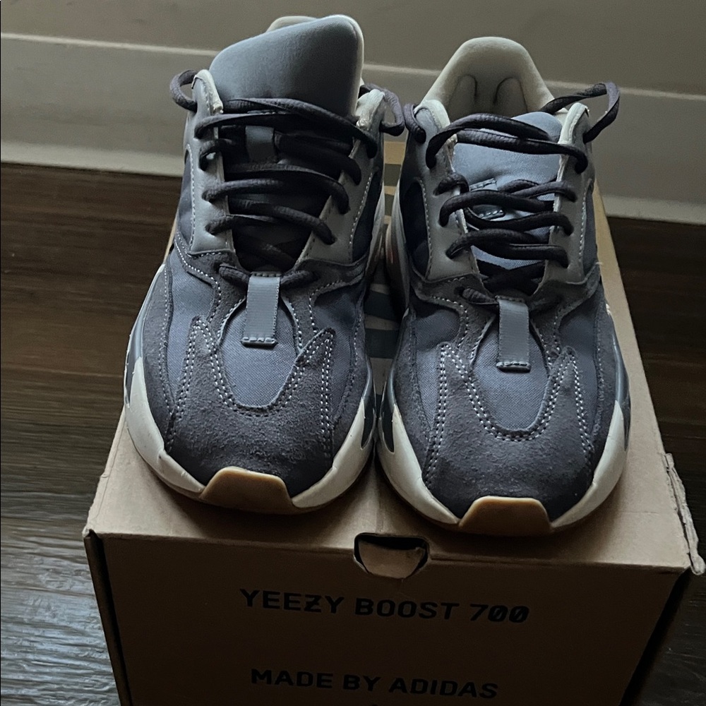 Adidas Yeezy Boost 700 in Gray and Tan